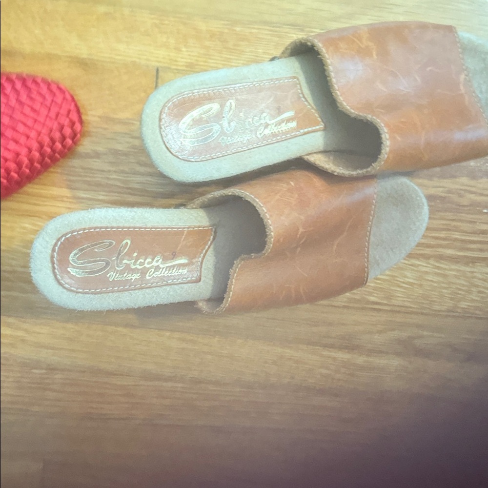 Sbiicca Vintage Collection clog platform mules so 70’s 9 or 9.5 m - Picture 3 of 7